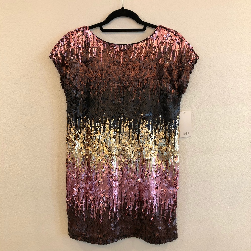 Tobi Sequin Dress